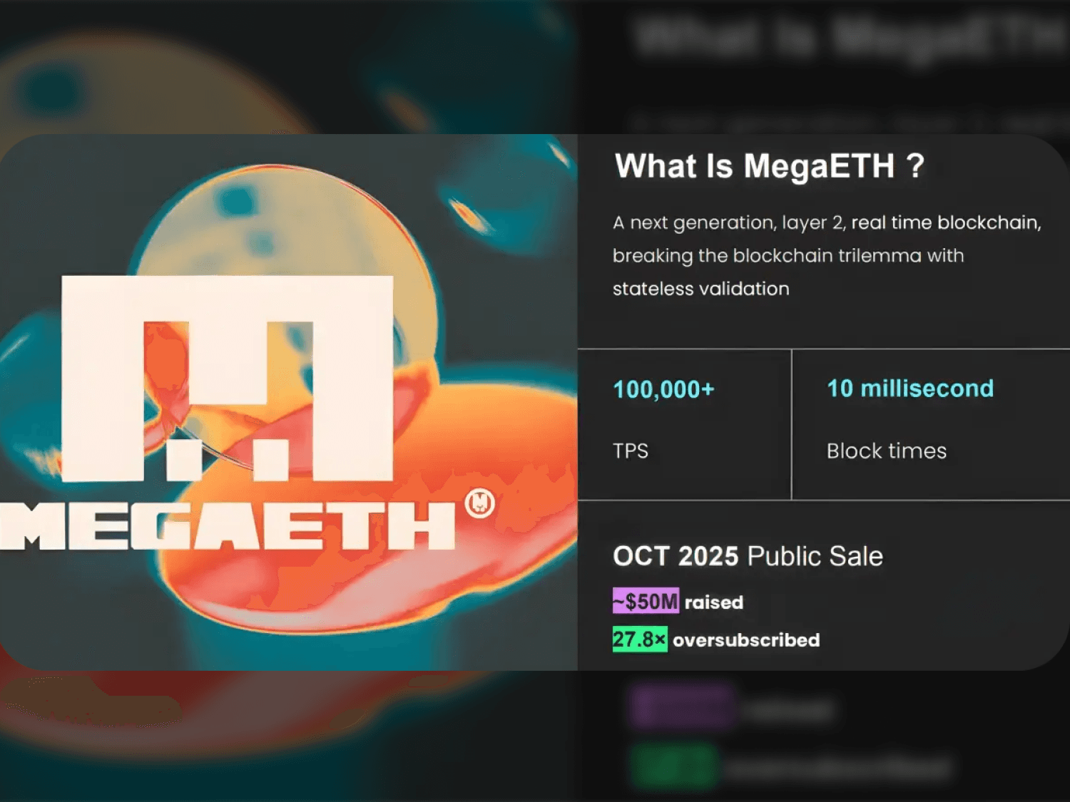 MegaETH Public Sale Insights Dashboard by Lampros Tech